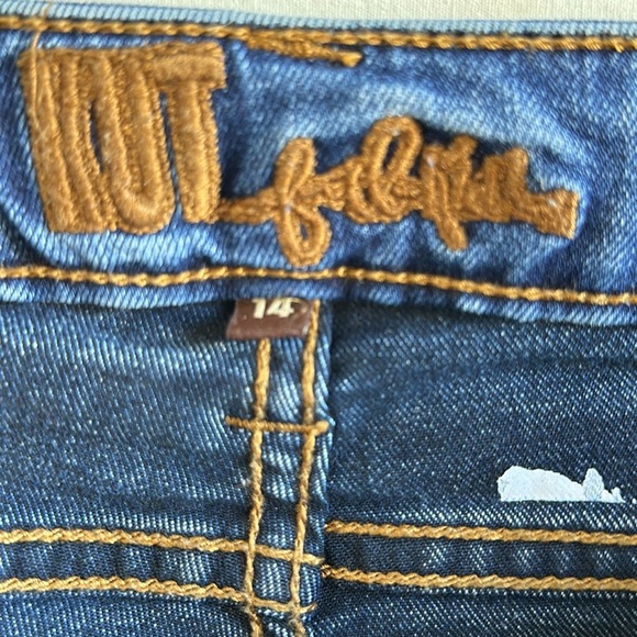 Kut from the Kloth raw hem skinny jeans, size 14 - Picture 10 of 12